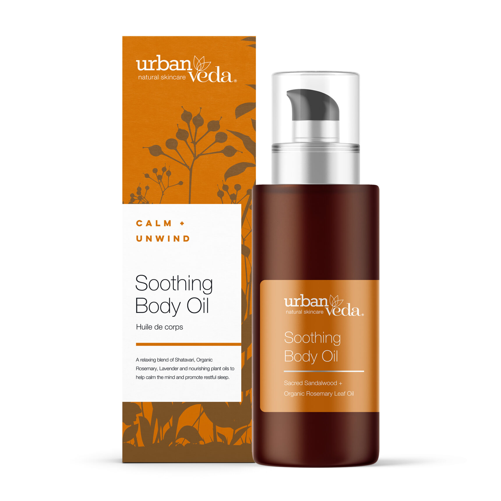 Soothing Sandalwood 100% Natural Body Oil